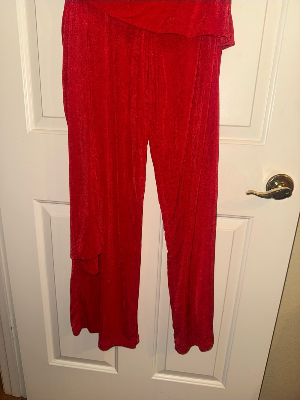 JLUXLABEL Red Rustic Charm HalterJumpsuit - Picture 7 of 10